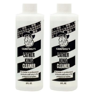 Campbells Original LatherKing 2 CLEANER SOLUTIONS Barber Shop Latherizer Machine