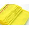 10 Pack SongWol Korean Beauty Skin Large Exfoliating Bath Shower Towel Gloves Scrub Wash Clothes Made in Korea Yellow view 2