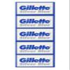 50 Silver Blue Double Edge Razor Stainless Blades Made in Russia view 2