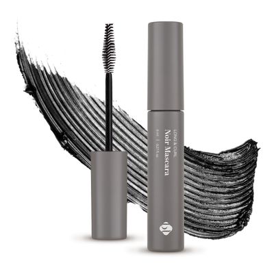 BL Lashes Noir Mascara  Extension & Lash Lift Safe, Smudge-Proof & Clump-Free, Long-Lasting Volume, Oil-Proof Aftercare Formula, Nourish & Strengthen Lashes (Black, 8ml)