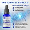 Skin Perfection GHK-CU Copper Peptides Serum for Face & Hair - Copper Peptide for Skin, Hair & Scalp - 1% Blue Liquid for Face, Neck, Body, and Scalp  Multi-Use Serum Booster with Dropper 0.5 fl oz view 4