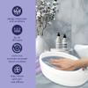 True Glow by Conair Paraffin Bath for Hands and Feet - Moisturizing Treatment With 1lb. Wax - Purple view 3