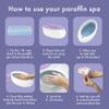 True Glow by Conair Paraffin Bath for Hands and Feet - Moisturizing Treatment With 1lb. Wax - Purple view 4
