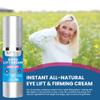 Instant Eye Cream for Dark Circles and Puffiness, Eye Bags & Anti Wrinkle Eye Cream - Plant-Based Serum with Fast-Acting Ingredients - Tightens and Sculpts Skin - Made in USA - 0.5 fl oz view 3