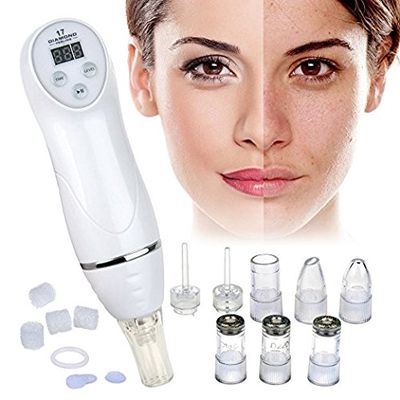 DNM New Portable Digital Microdermabrasion Diamond Dermabrasion Pen Vacuum Massage Skin Peeling Beauty Equipment
