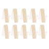 10 PC LOT Natural Back Scrubber Loofah Bath Shower Exfoliating Deep Clean Strap Double-Sided Exfoliating & Cleansing Back Scrubber Fast Drying Durable 10pcs 36.5" L x 3.5" W view 1