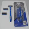 Three blade razor view 2