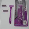 Three blade razor view 4