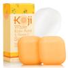 Koji White Kojic Acid & Vitamin C Brightening Soap, Hydrating Face & Body For Radiant Glow Skin, Nourishing, Moisturizing, Cleansing Bar, Vegan, Paraben-Free, 2.82 oz (2 Bars) view 1