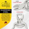 Camila Solingen CS13 Large Heavy Duty Toe Nail Clipper for Thick Toenails, Manicure & Pedicure, Double Barrel Spring. Super Sharp Trimmer Curved Stainless Steel 20mm Blade Made in Solingen, Germany view 4