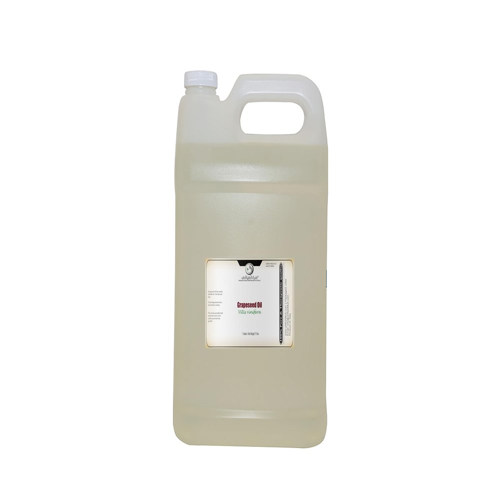 100% Refined GrapeSeed Carrier Oil || Italy/Chile - 1 Gallon (Net Wt. 3.4 kg / 7.5 lb)