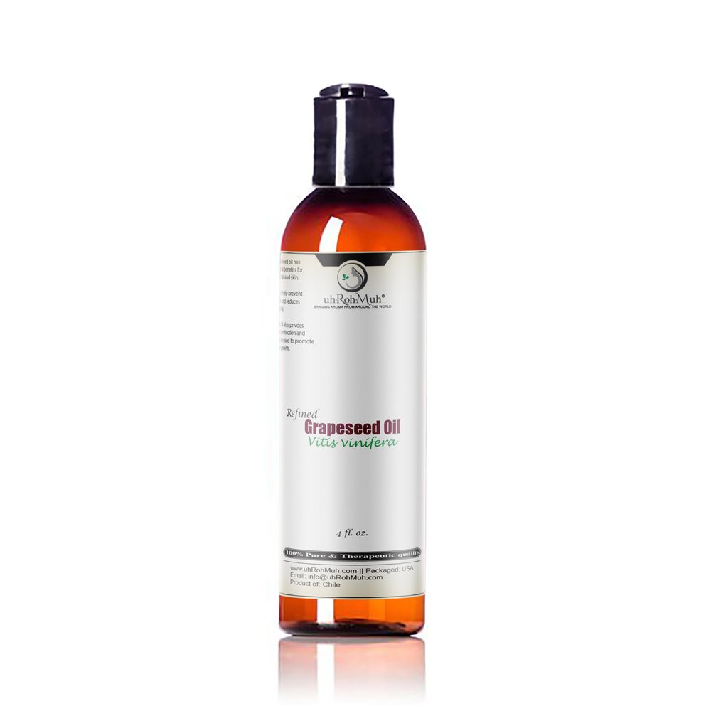100% Refined GrapeSeed Carrier Oil || Italy/Chile - (4 oz)