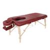 Master Massage 30'' Eva Portable Pregnancy Massage Table for Female Clients and Obese Individuals, Spa Salon Facial Bed for Pregnant Women- Multi Functional (Burgundy) view 1