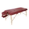 Master Massage 30'' Eva Portable Pregnancy Massage Table for Female Clients and Obese Individuals, Spa Salon Facial Bed for Pregnant Women- Multi Functional (Burgundy) view 4