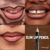 NYX PROFESSIONAL MAKEUP Slim Lip Pencil, Long-Lasting Creamy Lip Liner - Espresso view 4
