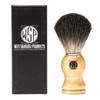Badger Shaving Brush 100% Pure Black Badger High Density w/Wood Handle by WSP view 1