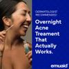 EMUAID Overnight Acne Treatment, Gentle Fast-Acting Solution with Salicylic Acid for Adults and Teens, Clears Stubborn Pimples, Cystic Acne, Blackheads, Rosacea, and Hormonal Breakouts, 1oz view 2