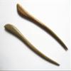 Myhsmooth Zz-gs-bt 2 Count Hair Sticks Natural Green Sandalwood Handmade Carved Hair Clip Shawl Hair Pins Pack of 2 Pcs:Swiming Fish view 2