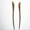Myhsmooth Zz-gs-bt 2 Count Hair Sticks Natural Green Sandalwood Handmade Carved Hair Clip Shawl Hair Pins Pack of 2 Pcs:Swiming Fish view 3