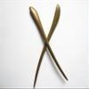 Myhsmooth Zz-gs-bt 2 Count Hair Sticks Natural Green Sandalwood Handmade Carved Hair Clip Shawl Hair Pins Pack of 2 Pcs:Swiming Fish view 4