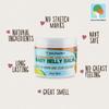 Raise Them Well Natural Belly Balm for Pregnancy with Magnesium Oil, Aloe Vera, Jojoba Coconut and Lavender Oil & Beeswax | 4 fl oz view 4