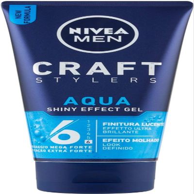 Nivea Men Aqua Styling Gel Mega Strong 6 150 Ml / 3.0 Fl Oz X 2 Gel