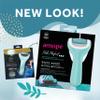 Amope Pedi Perfect Pro Wet & Dry Electric Foot File Callus Remover Kit, Waterproof, Rechargeable, Pedicure Tool for Feet, Removes Hard, Dead Skin, Feet Scrubber w/ Diamond Crystals, w/ 3 Roller Heads view 2