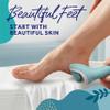 Amope Pedi Perfect Pro Wet & Dry Electric Foot File Callus Remover Kit, Waterproof, Rechargeable, Pedicure Tool for Feet, Removes Hard, Dead Skin, Feet Scrubber w/ Diamond Crystals, w/ 3 Roller Heads view 3