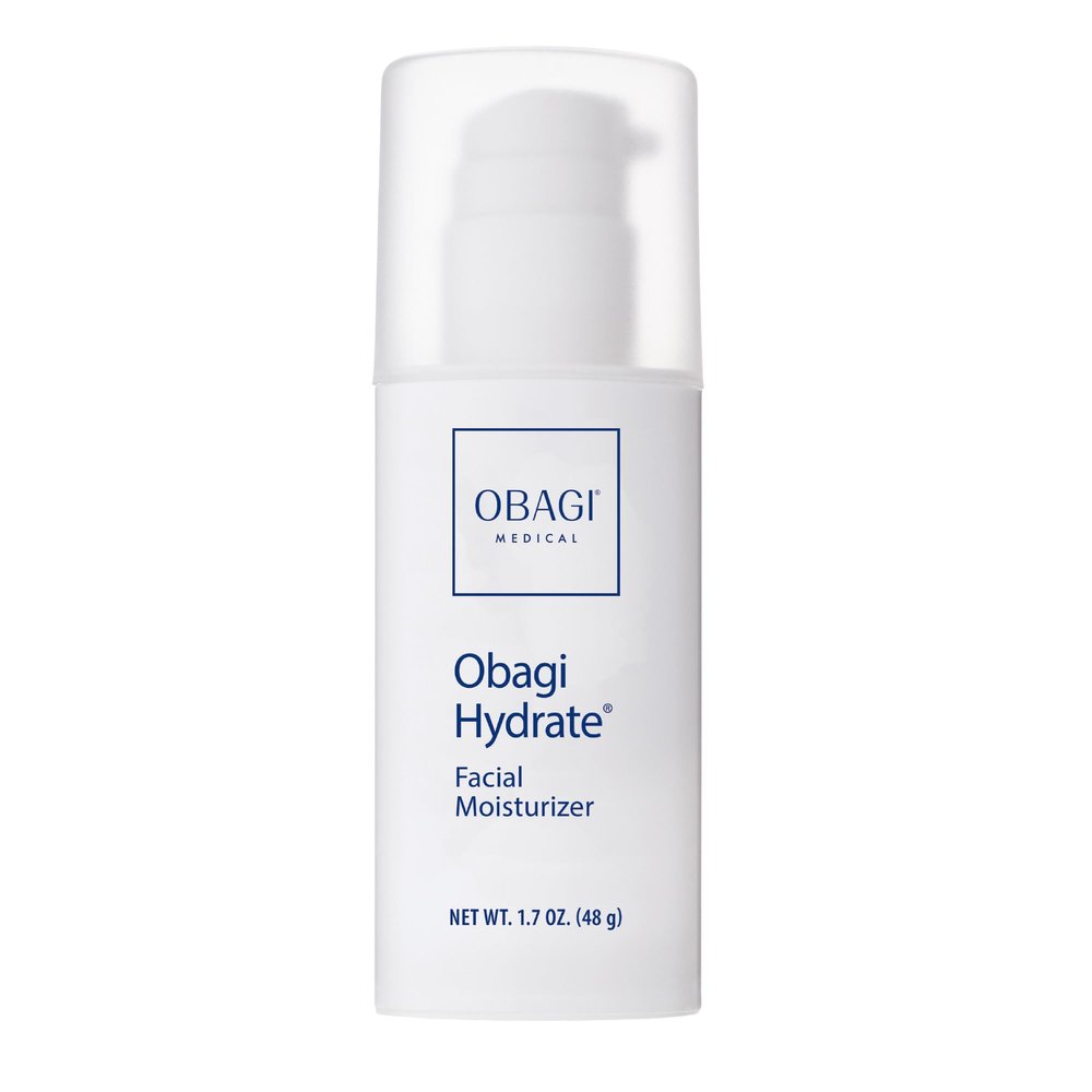Obagi Hydrate Facial Moisturizer Non-Comedogenic Intensely Hydrating All Day Moisturizer that Combats Dryness with Tara Seed Extract, Shea Butter, Avocado Oil & Glycerin All Skin Types 1.7 oz