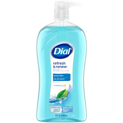 Dial Body Wash, Refresh & Renew Spring Water, 32 fl oz
