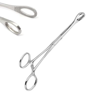 6" Mini Sponge Body Piercing Forceps
