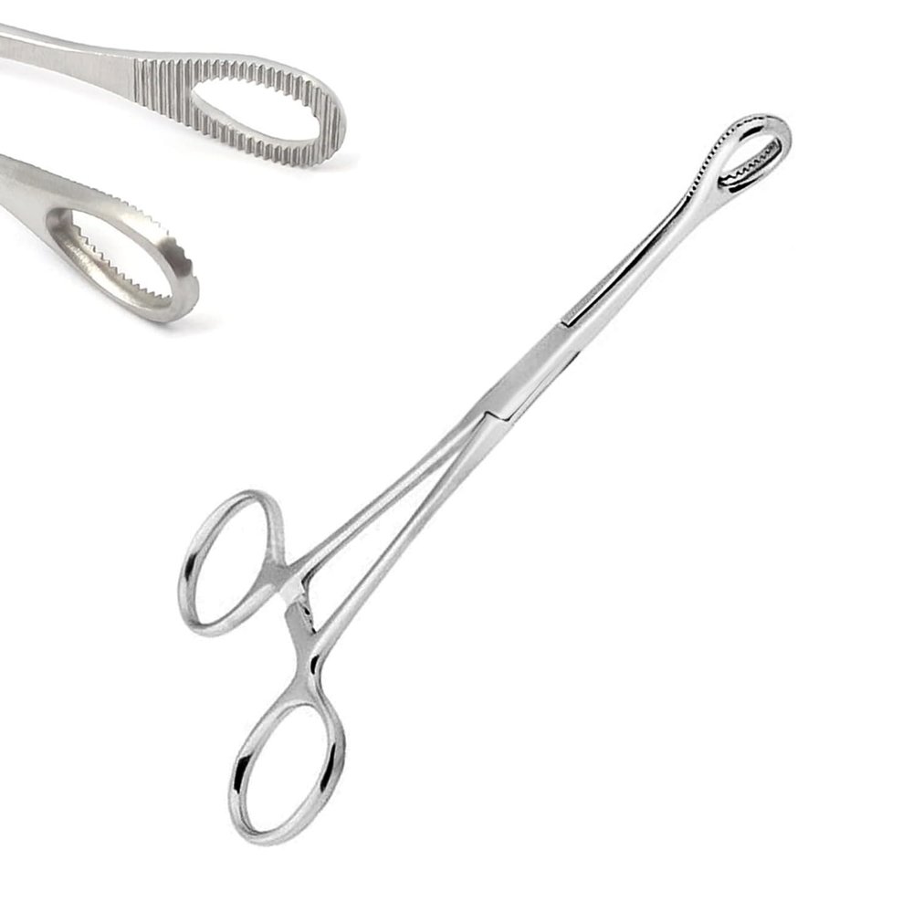 6" Mini Sponge Body Piercing Forceps