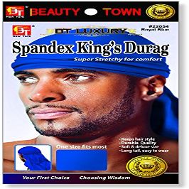 Beauty Town Luxury King'sDurags - Various Colors! (Royal Blue)