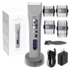 Brio Beardscape V1 Beard Trimmer for Men Professional with Low Friction Ceramic Blade, Cordless Professional Hair Trimmer for Barbers with 4 Hrs of Long Battery Timing, Ideal for Beard & Body (Gray) view 1