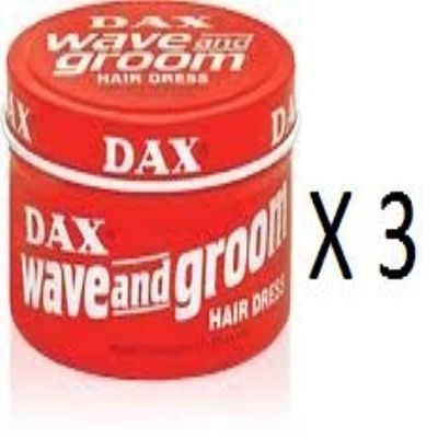 Dax Wave and Groom Hair Dress, 3.5 Ounce (Pack of 3)