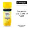 Neutrogena Sunscreen Lotion Beach Defense SPF 70, Face & Body Sunscreen, Broad Spectrum, Fast Absorbing, 6.7 Fl Oz, Water Resistant 80 Min, Oil-Free, Oxybenzone & Octinoxate Free view 2