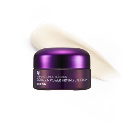MIZON Collagen Power Firming Eye Cream, Collagen, Anti-wrinkle, elastin booster, Moisturizing, skin elasticity with Hyaluronic Acid. (25ml, 0.84 FL oz)