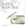 Antica Farmacista Bath & Body Nickel Tray - Bathroom Tray for Two 10 oz Bottles - Gorgeous Bathroom Essential - Luxury Gift for Housewarmings view 2