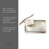 Antica Farmacista Bath & Body Nickel Tray - Bathroom Tray for Two 10 oz Bottles - Gorgeous Bathroom Essential - Luxury Gift for Housewarmings view 3
