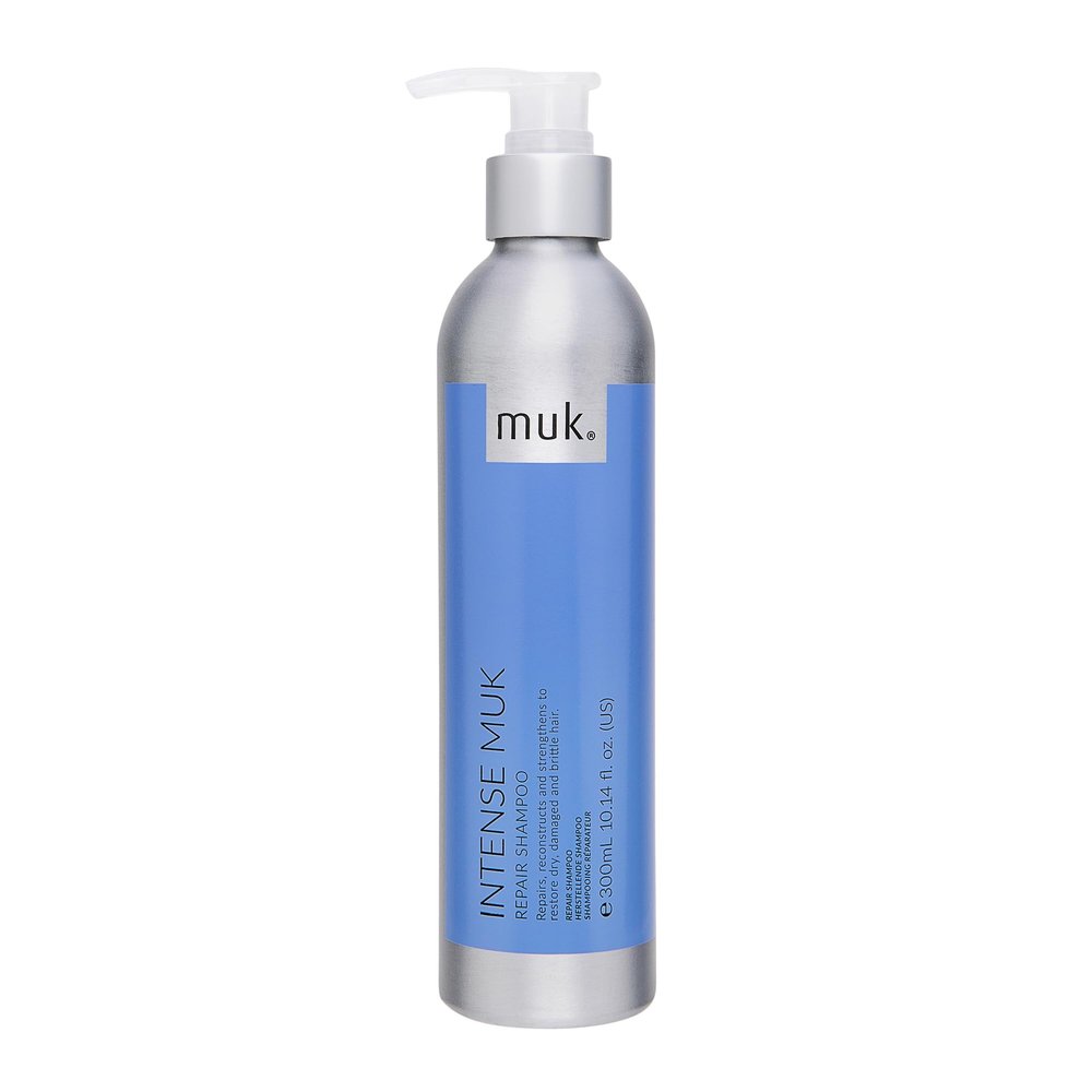 MUK. Intense Repair Shampoo - Reconstructing Formula for Dry, Damaged Hair. Hair Repair Protein Shampoo Strengthens, Moisturises & Restores Elasticity, 300ml