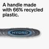 Schick Hydro 5 Disposable Razor for Men with Hydrating Gel Reservoir, 3 Count (Pack of 1) view 4