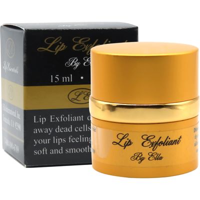 Lip Chic by Ella Lip Exfoliator - Gentle Lip Scrub for Smooth Soft Lips (0.5 oz / 15 ml)