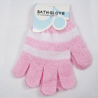 4 Pairs Exfoliating Spa Bath Gloves Shower Soap Body Wash Spa Replace Loofah Lot
