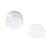 Super Z Outlet Clear Plastic Acrylic Bath Bomb Mold Shells Molding Balls Kit (100mm, 12 Pack) view 4