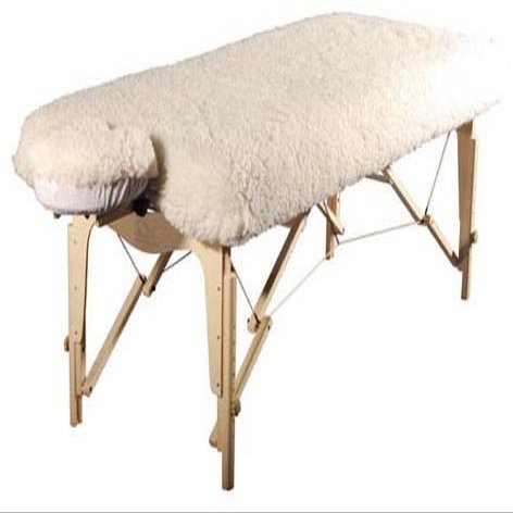 Therapists Choice Deluxe Massage Table Fleece Pad Set, Includes Pad and Face Rest Cover, 31 W x 72 L (Fitted Corners Fully Wrap Around Sides of Table, Massage Table not Included)