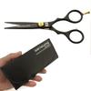 Professional Mustache Scissors, Beard Trimming Scissors, Japanese Moustache Scissors - Extremely Sharp - 5" (13cm) + Presentation Case, Comb and Tip Protector view 1