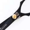 Professional Mustache Scissors, Beard Trimming Scissors, Japanese Moustache Scissors - Extremely Sharp - 5" (13cm) + Presentation Case, Comb and Tip Protector view 3