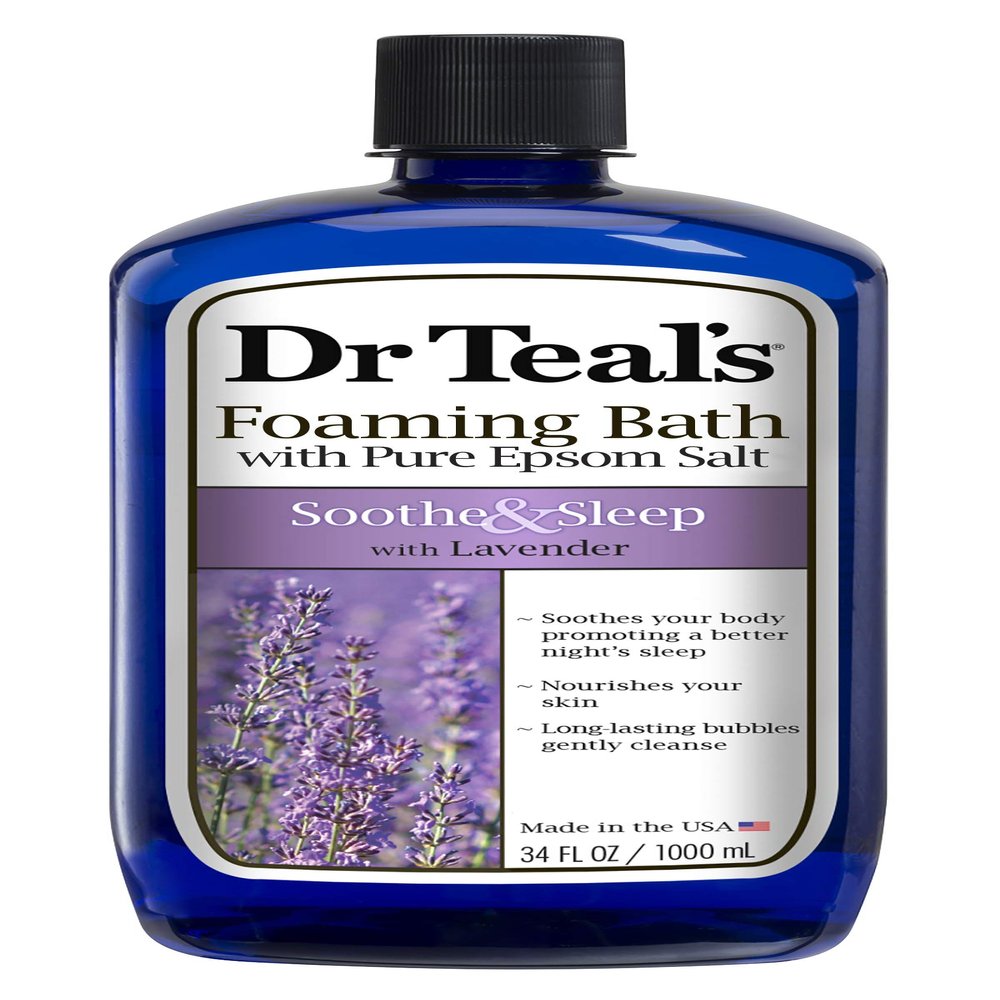 Dr. Teal's Foaming Bath, Lavender, 34 Ounce (Pack of 3)