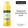 Neutrogena Beach Defense Sunscreen Spray SPF 70 - Broad Spectrum Sun Protection for Face & Body, Water-Resistant Sunscreen Formula, Lightweight & Fast-Absorbing, 6.5 fl. oz. (184 mL) view 2