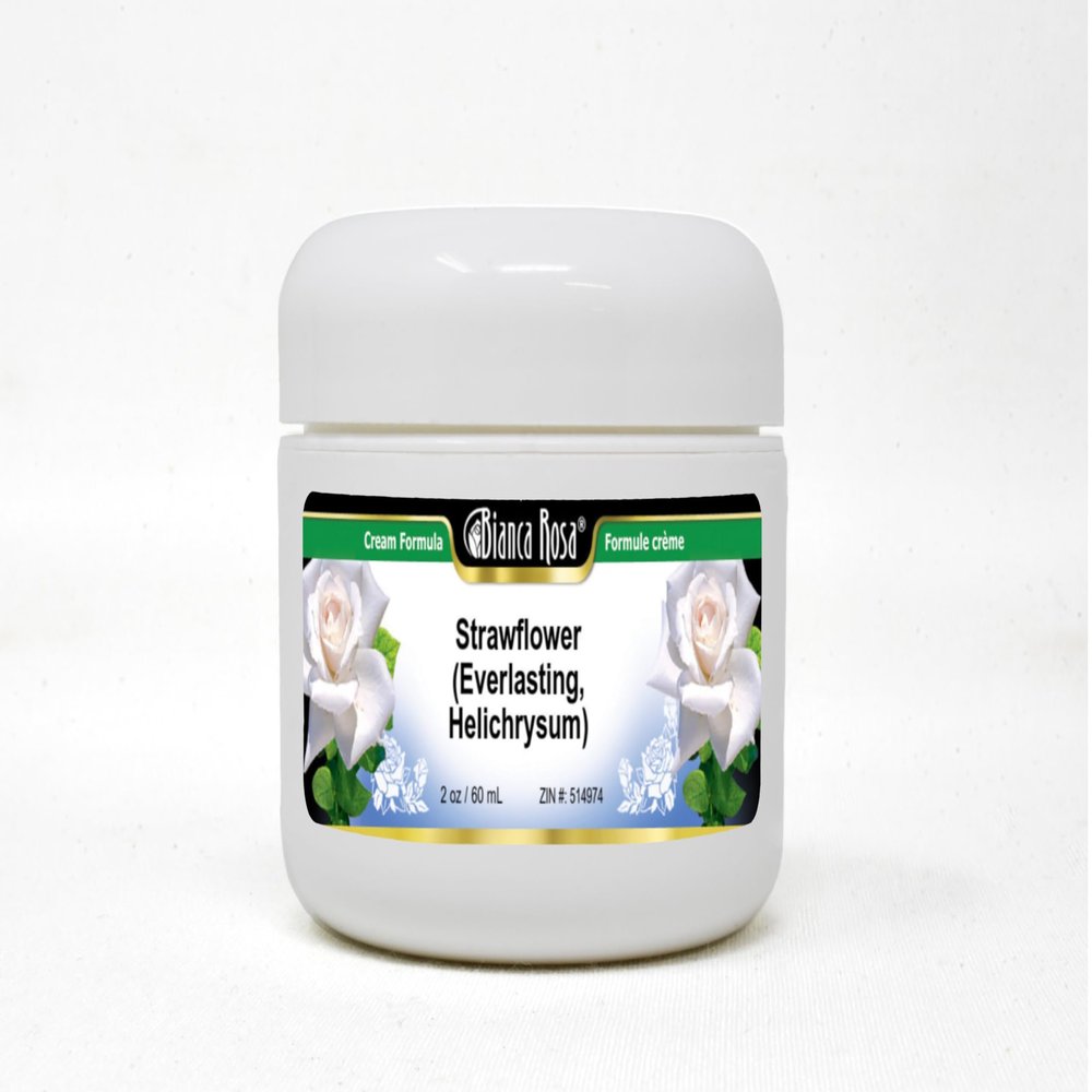 Strawflower (Everlasting, Helichrysum) Cream (2 oz, ZIN: 514974)